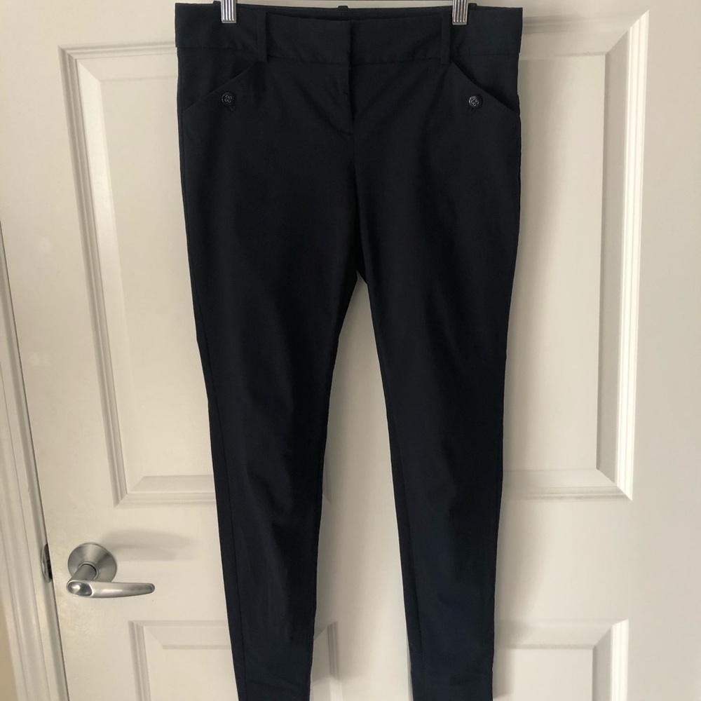 The Limited exact stretch navy pants